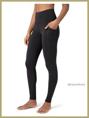 Women's High Waisted Workout Leggings 28" Inseam Yoga Pants with Pockets